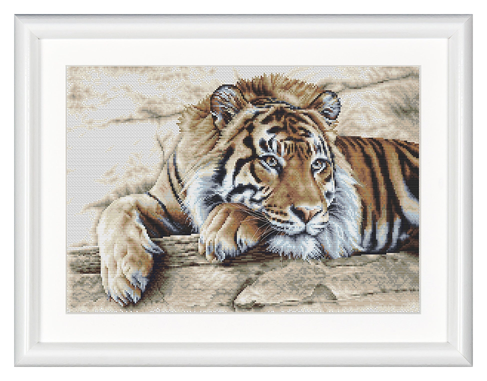 Tiger - Linen - 36 - 579-Thea Gouverneur Since 1959
