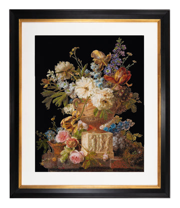 Flower Still-life with an Alabaster Vase - Aida Black - 18 - 580.05