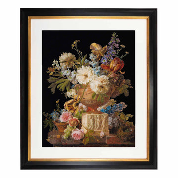 Cross Stitch Kit Flower Still life Alabaster Vase