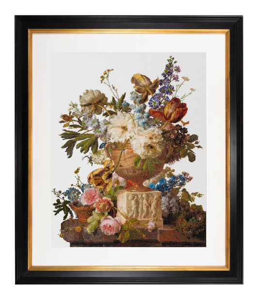 Flower Still-life with an Alabaster Vase - Aida - 18 - 580A