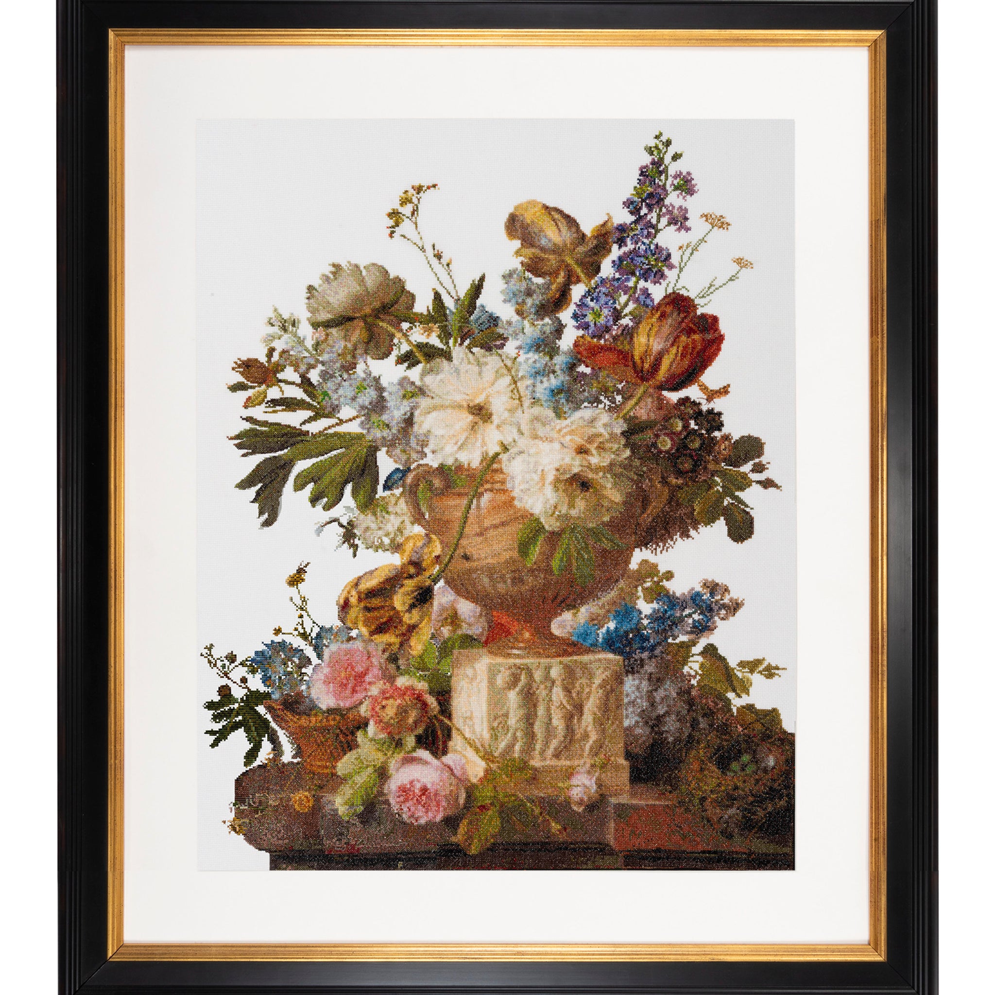 Flower Still-life with an Alabaster Vase - Aida - 18 - 580A