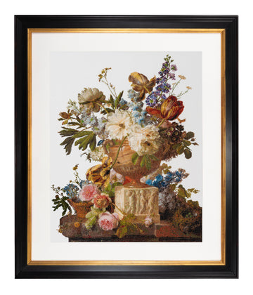 Flower Still-life with an Alabaster Vase - Aida - 18 - 580A