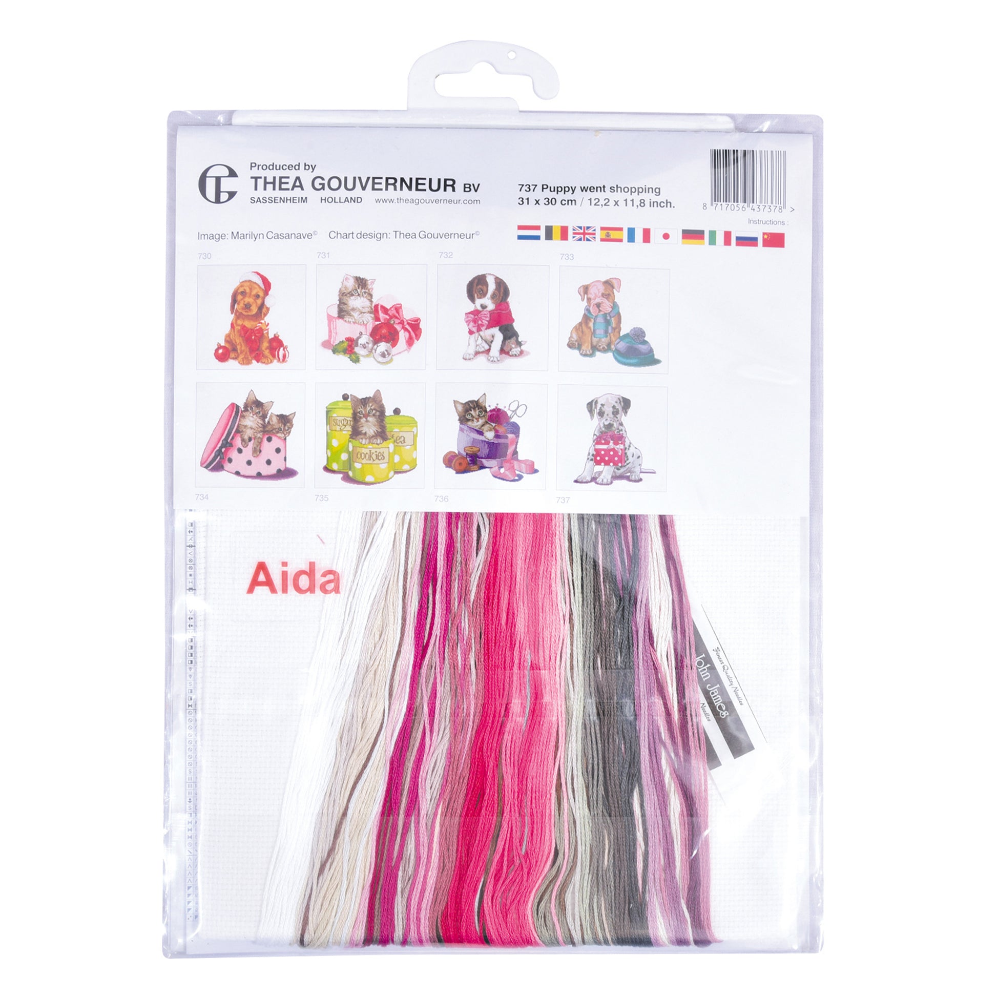Puppy Went Shopping - Aida - 16 - 737A-Thea Gouverneur Since 1959