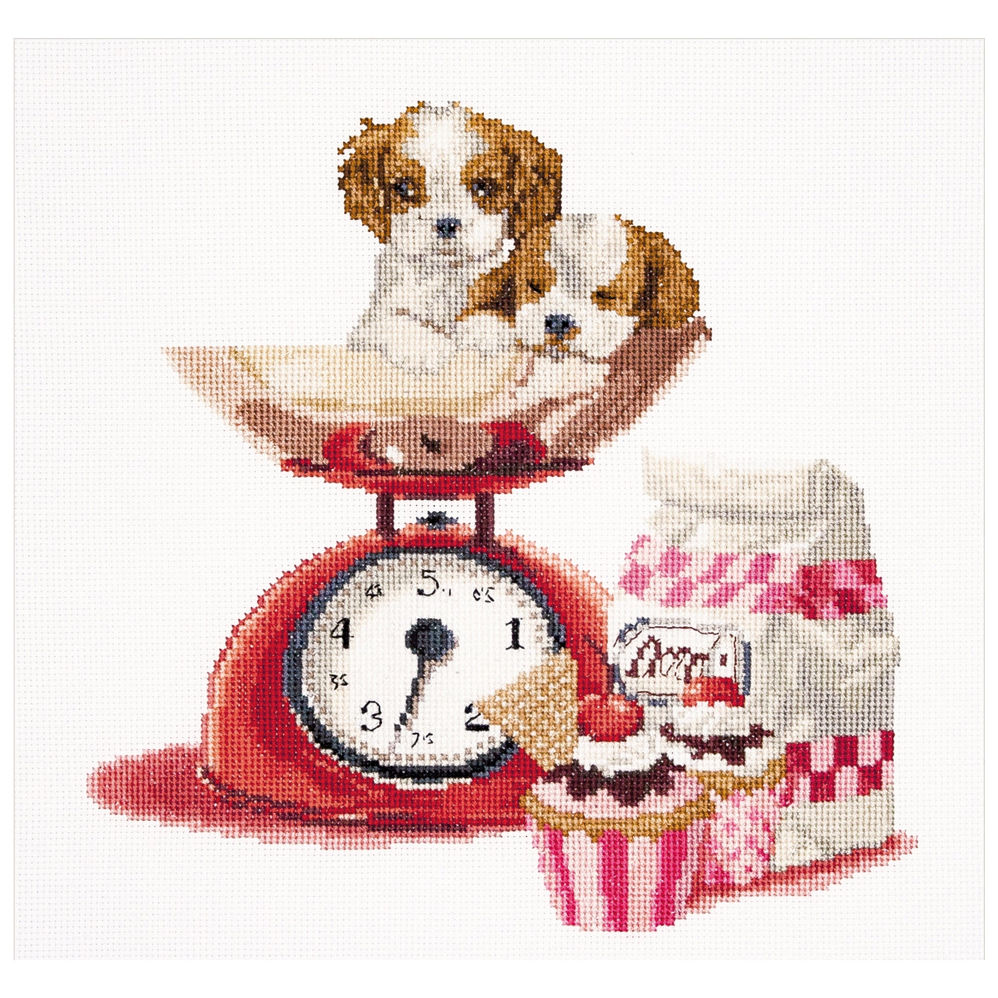 Baking Puppy - Aida - 16 stuks - 741A