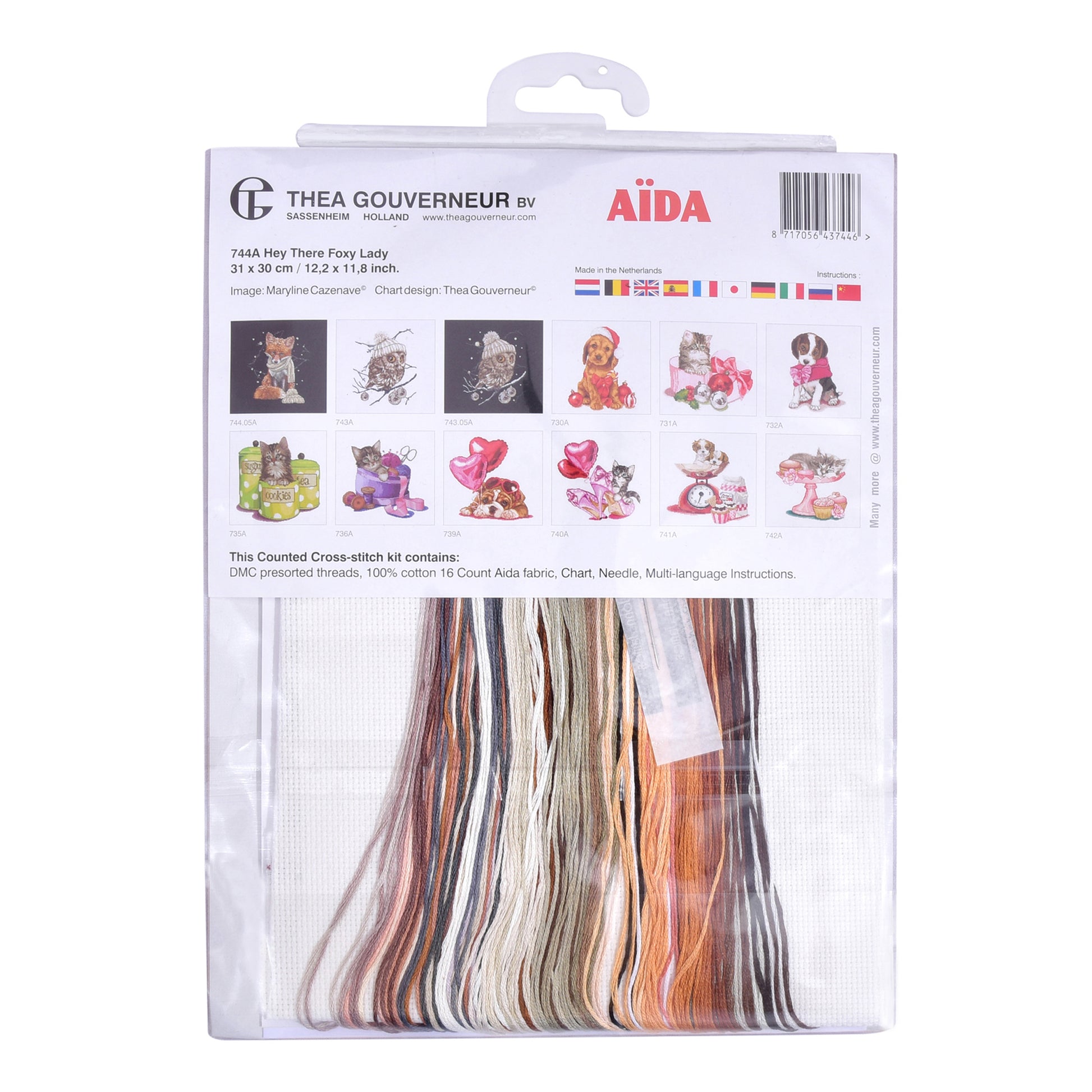 Hey There Foxy Lady - Aida - 16 - 744A-Thea Gouverneur Since 1959