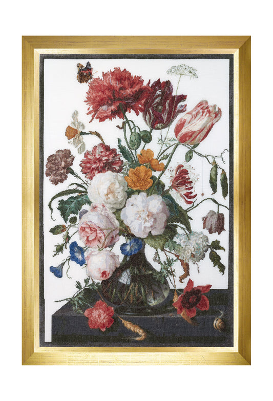 Still Life with Flowers in a glass Vase - Aida - 18 - 785A