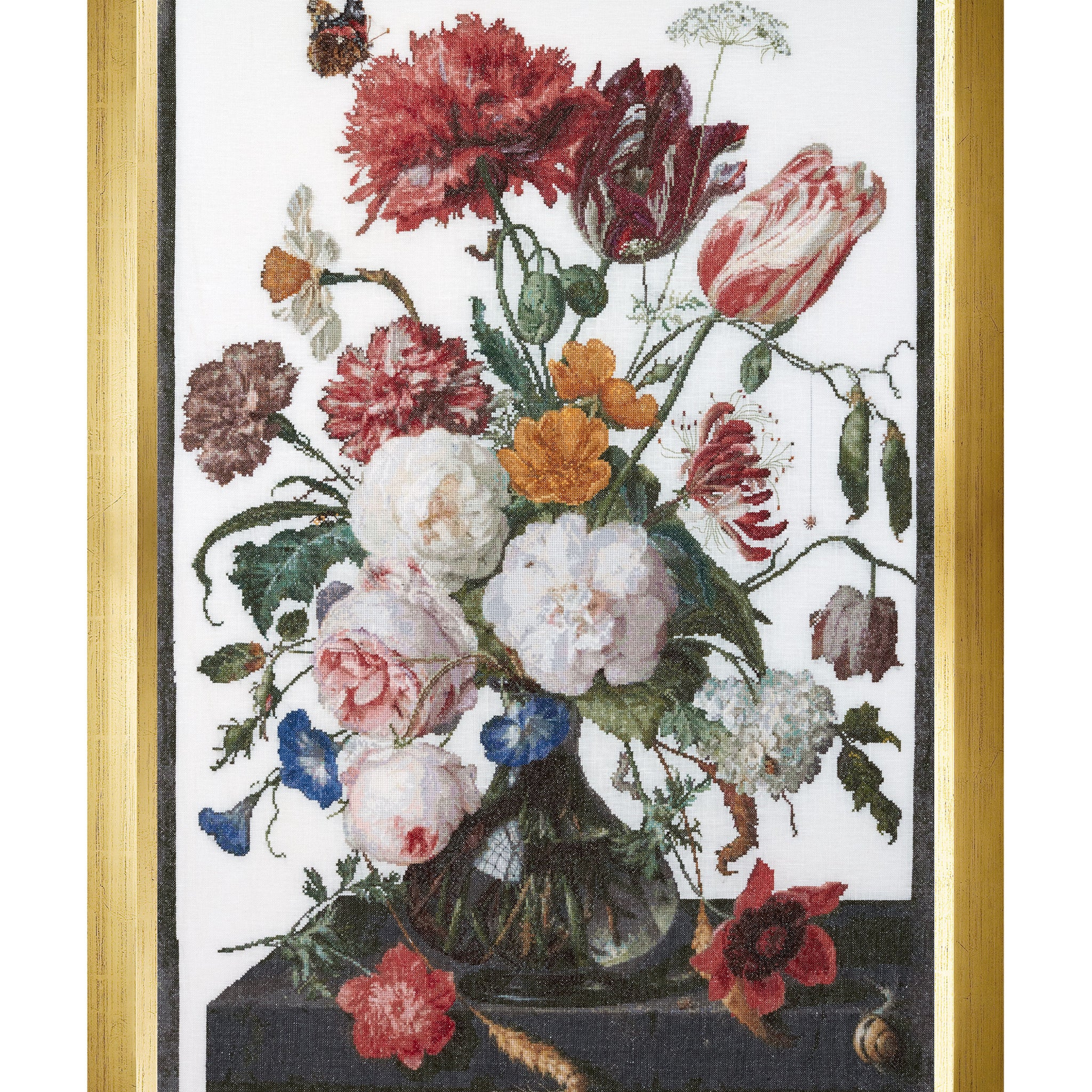 Still Life with Flowers in a glass Vase - Aida - 18 - 785A