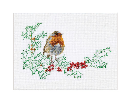 Winter Robin Bird - <tc>Aida</tc> - 16 <tc>count</tc> - 790A