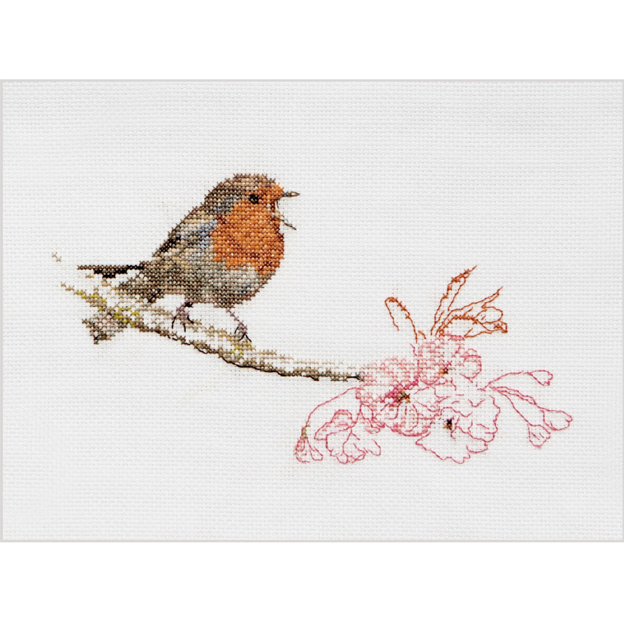 Spring Robin Bird - Aida - 16 - 791A