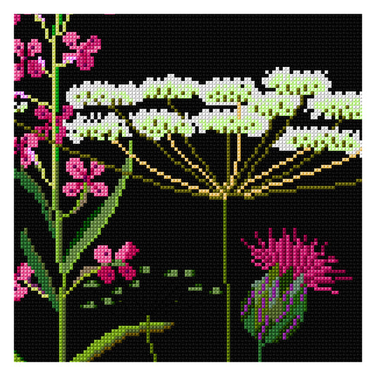 Wild Flowers - Aida Black - 18 - 821.05