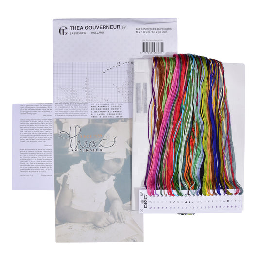 Seasons Bell Pull - Aida - 16 count - 848A