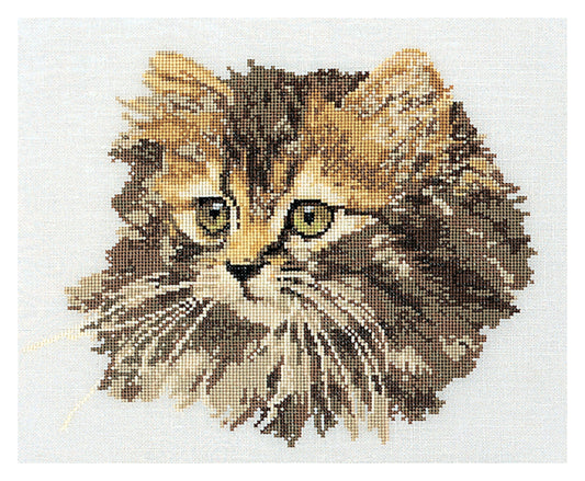 Langharige Kat Bruin - Linnen - 24 <tc>count</tc> - 930