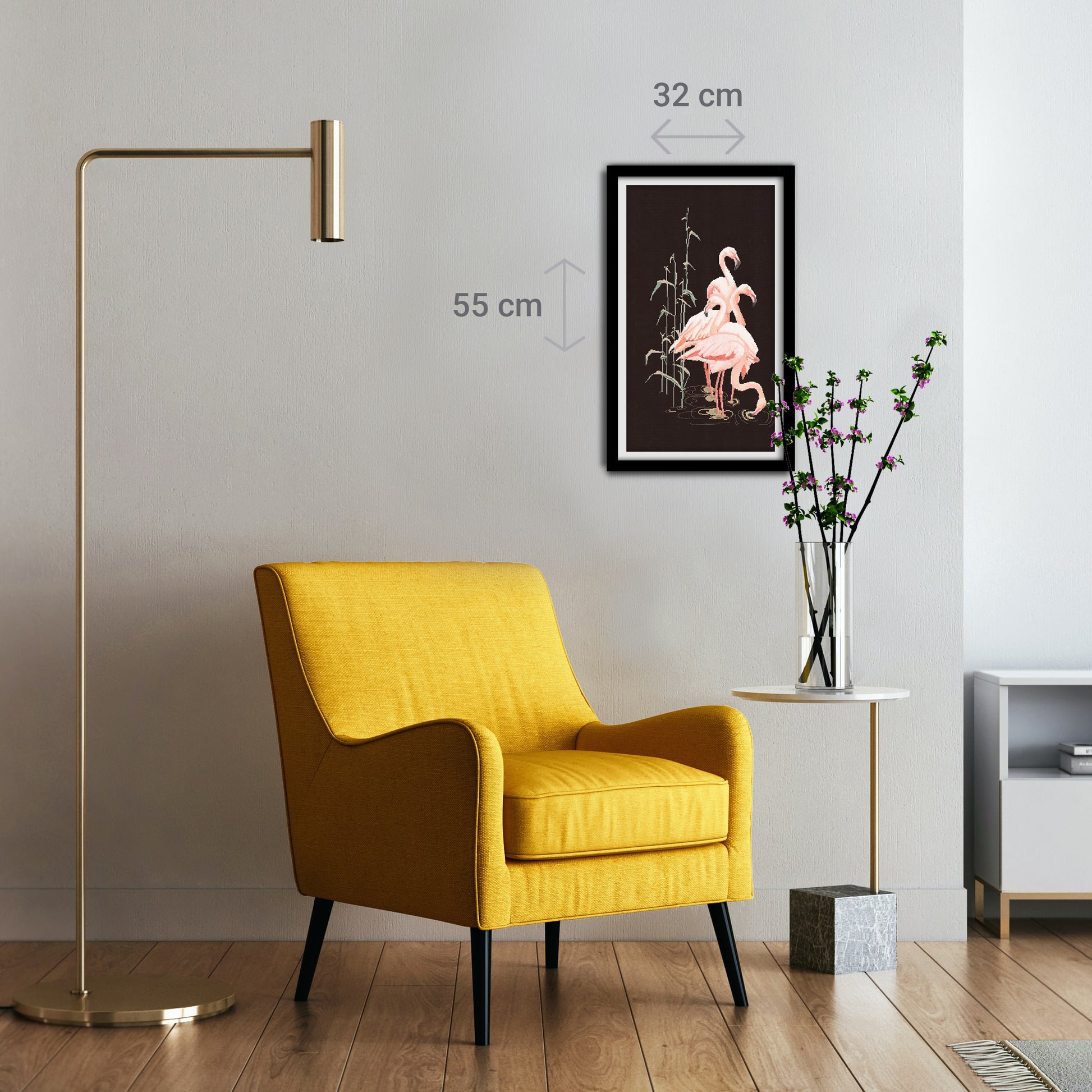 Flamingo  - Linen - 32 - 1070-Thea Gouverneur Since 1959