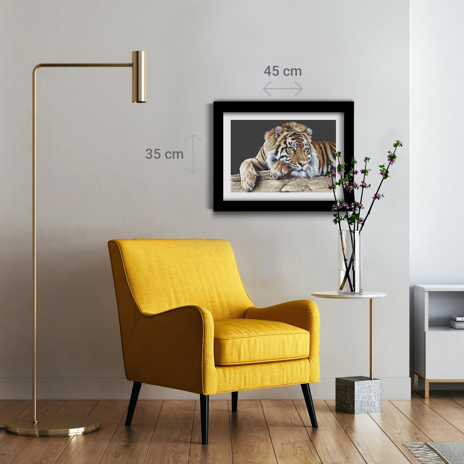 Tiger - Linen - 36 - 579-Thea Gouverneur Since 1959