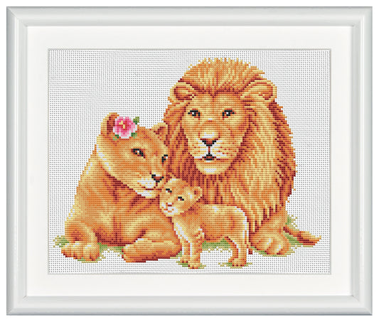 Safari Lion - Linen - 28 - DSB007L