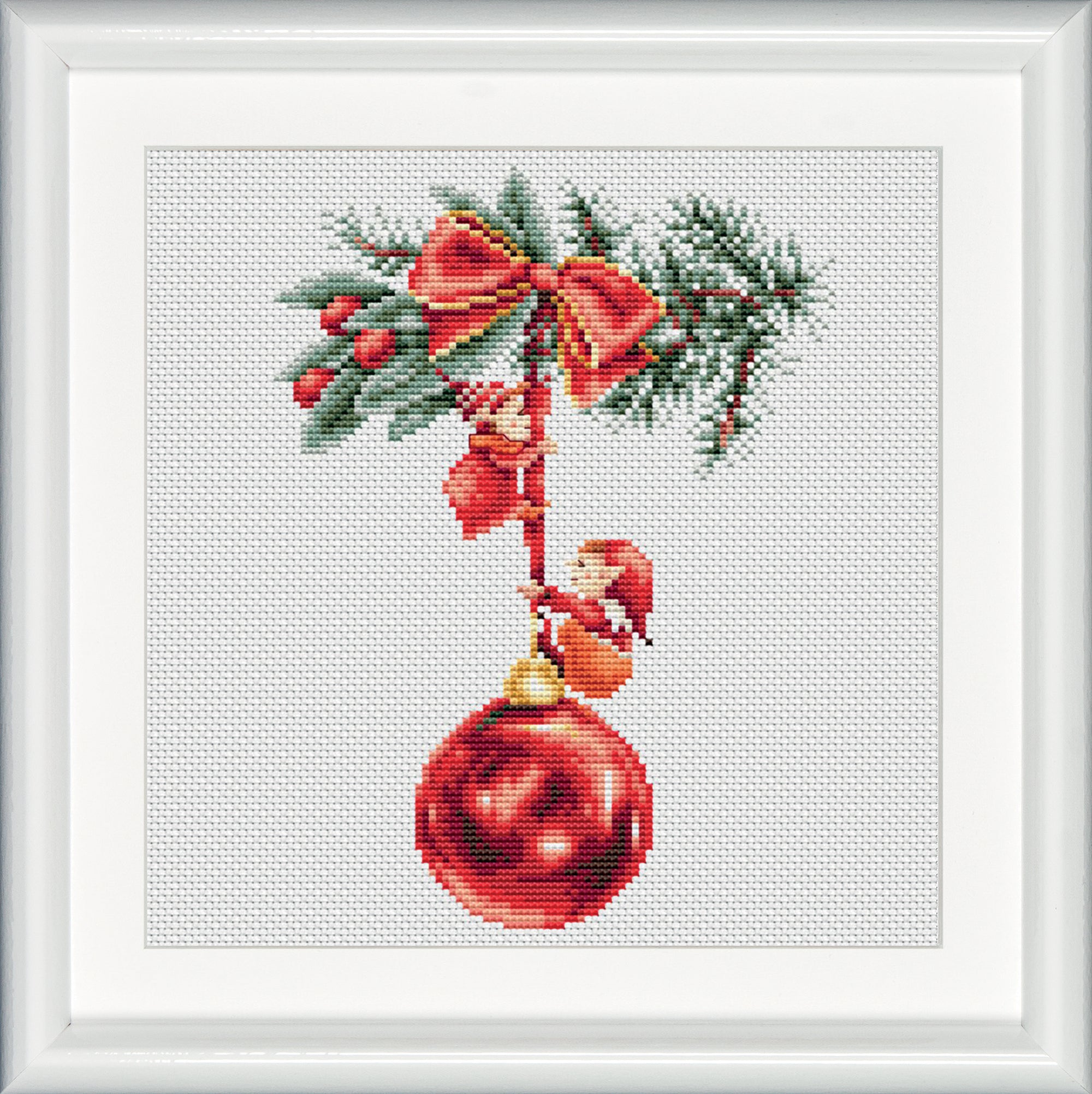 Christmas Elves 2 Linen - Linen - 28 - DSB018L