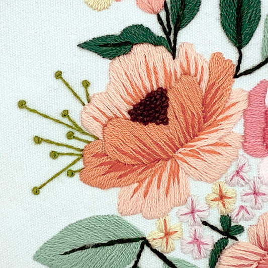 Wildflowers - Stamped fabric -  - DSB031