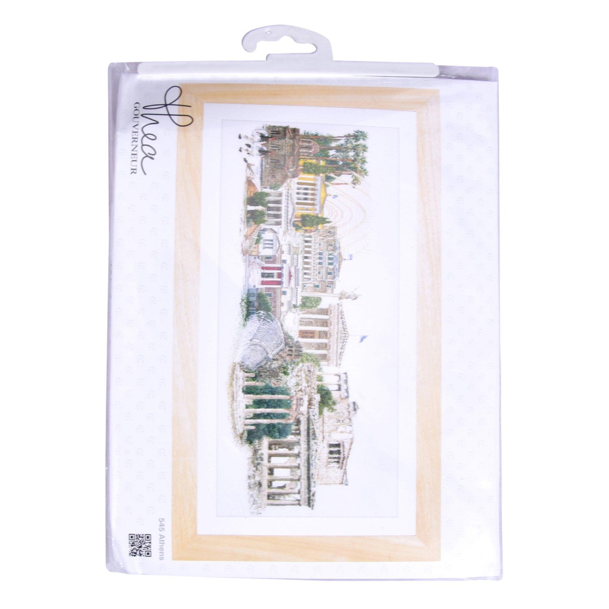 Thea Gouverneur - Counted Cross Stitch Kit - Athens Greece - Linen - 36 count - 545 - Thea Gouverneur Since 1959