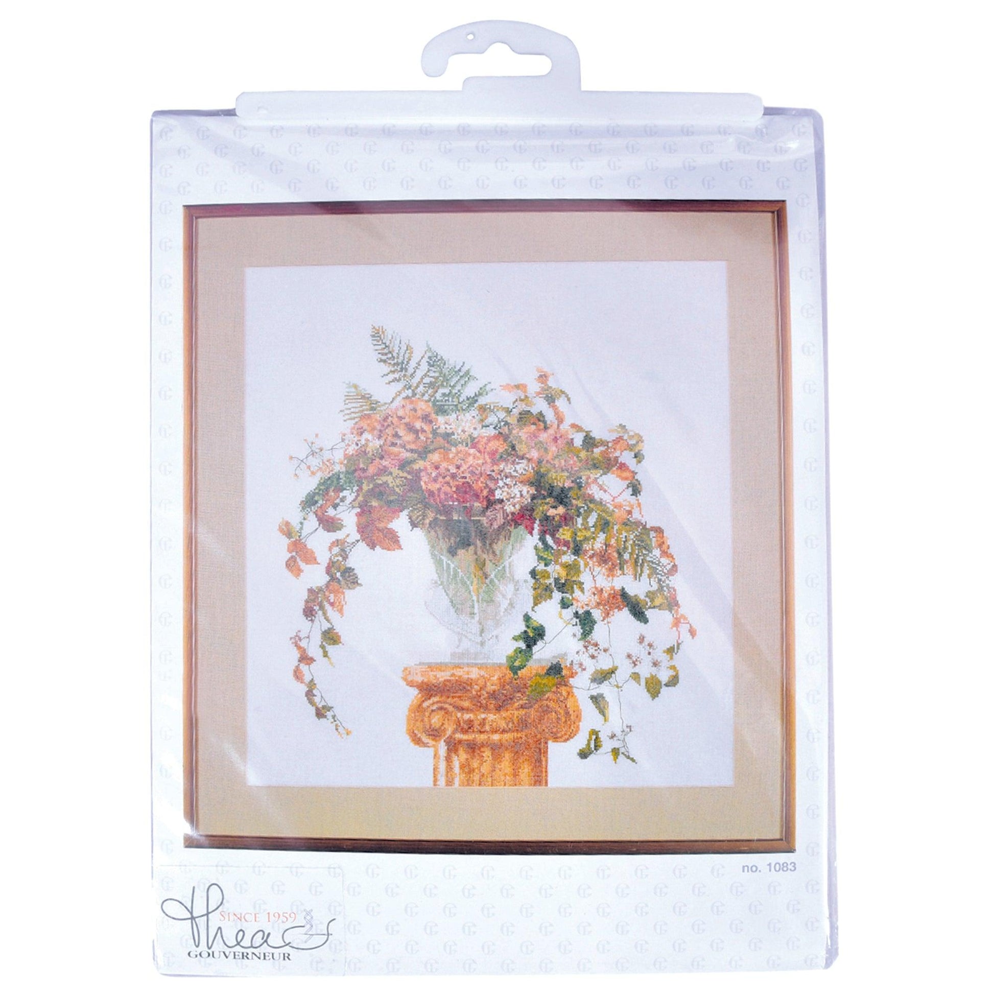 Thea Gouverneur - Counted Cross Stitch Kit - Autumn - Linen - 32 count - 1083 - Thea Gouverneur Since 1959