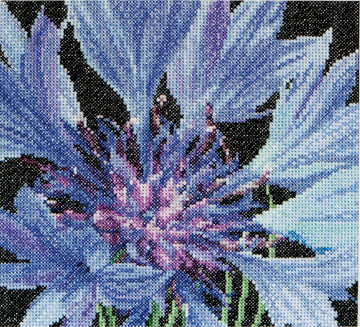 Thea Gouverneur - Counted Cross Stitch Kit - Cornflower - Aida - 18 count - 489A - Thea Gouverneur Since 1959