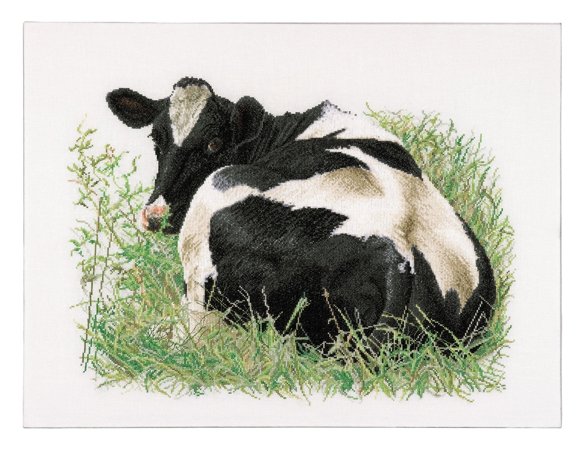 Thea Gouverneur - Counted Cross Stitch Kit - Cow (back) - Aida - 16 count - 452A - Thea Gouverneur Since 1959