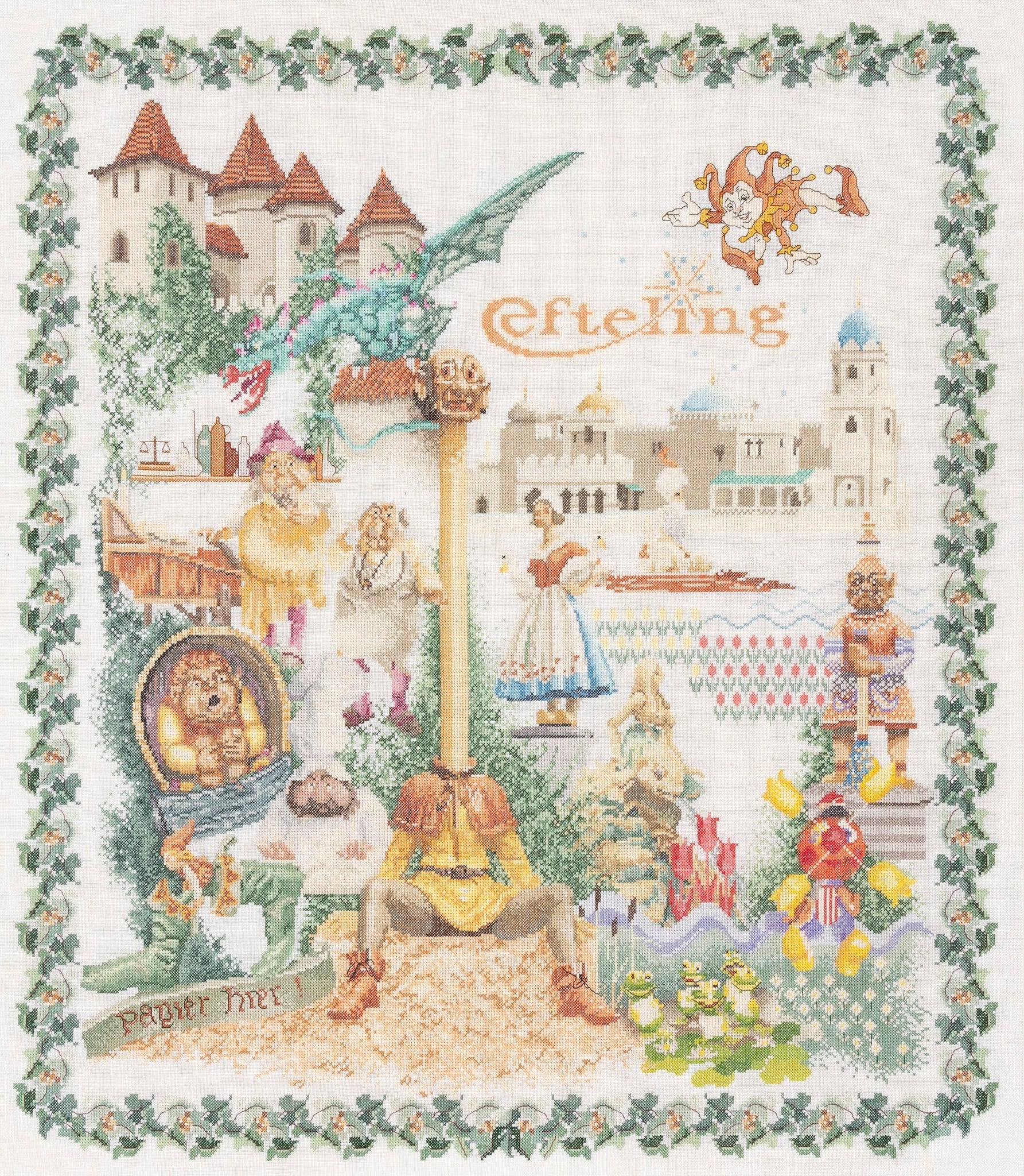 Thea Gouverneur - Counted Cross Stitch Kit - Efteling - Aida - 16 count - 2042A - Thea Gouverneur Since 1959