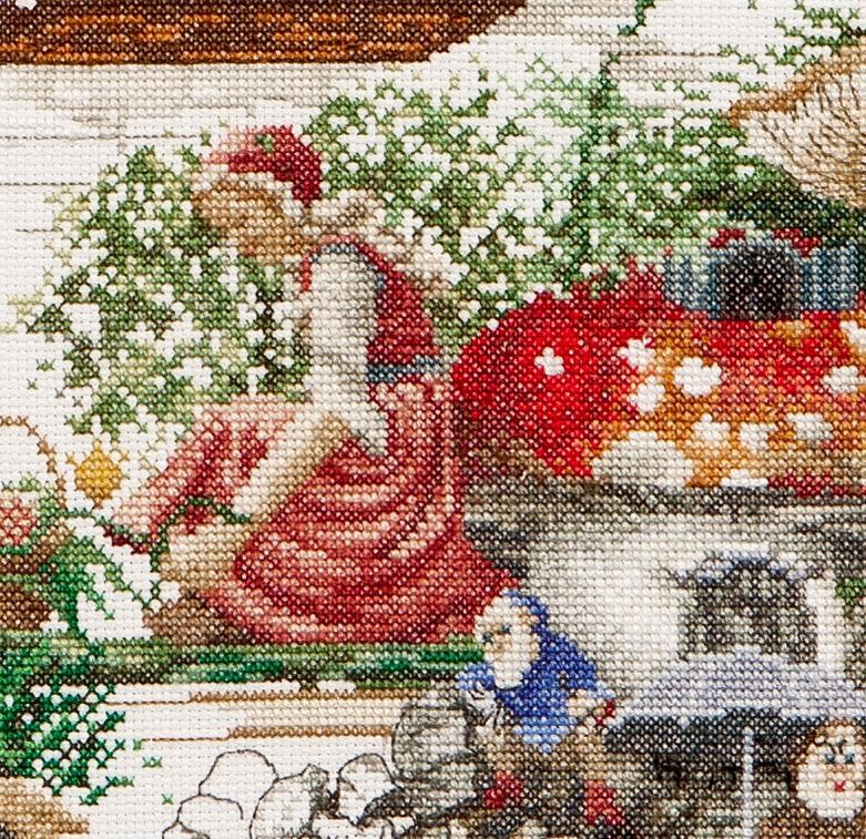 Thea Gouverneur - Counted Cross Stitch Kit - Efteling - Linen - 32 count - 2041 - Thea Gouverneur Since 1959