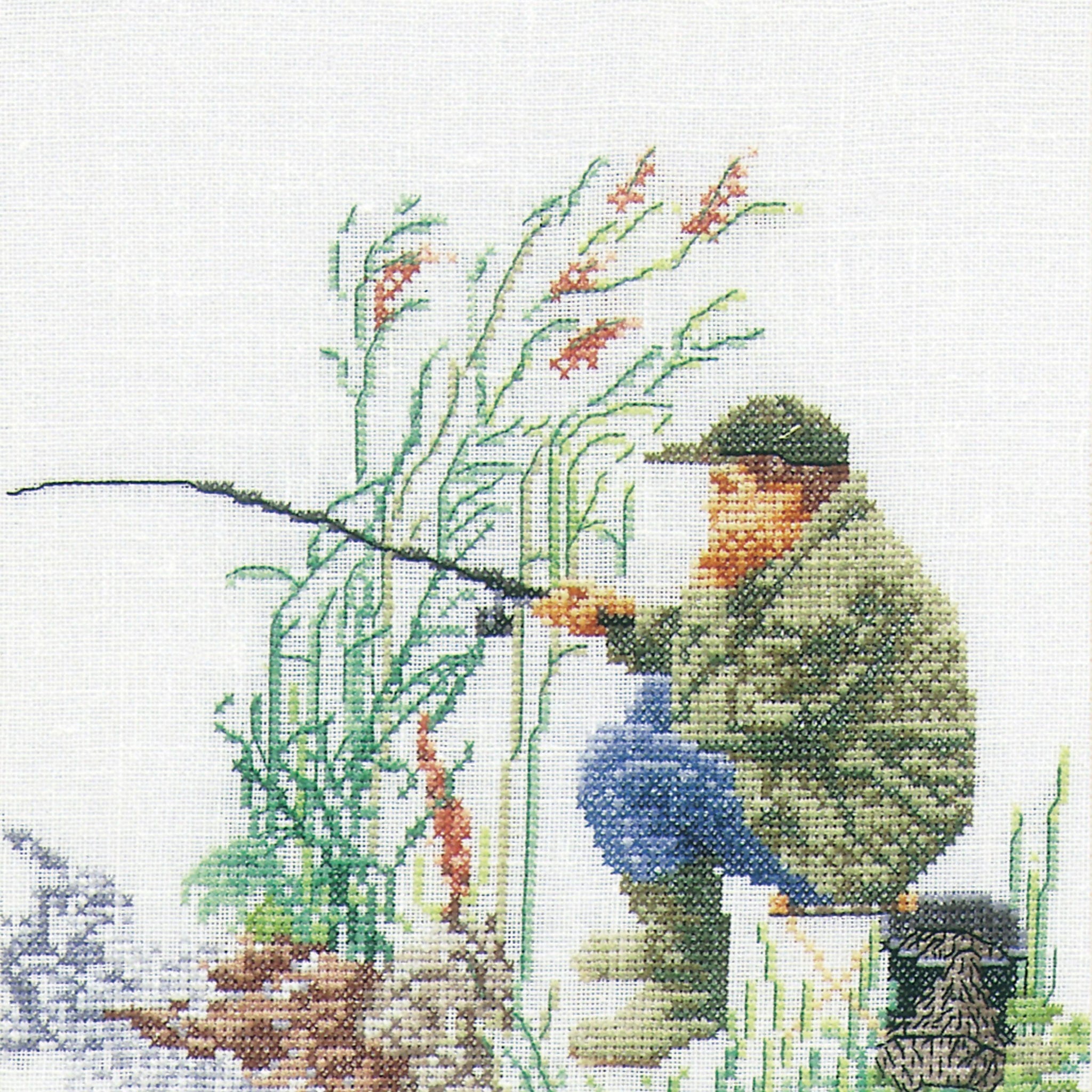 Thea Gouverneur - Counted Cross Stitch Kit - Fishing - Aida - 18 count - 3034A - Thea Gouverneur Since 1959