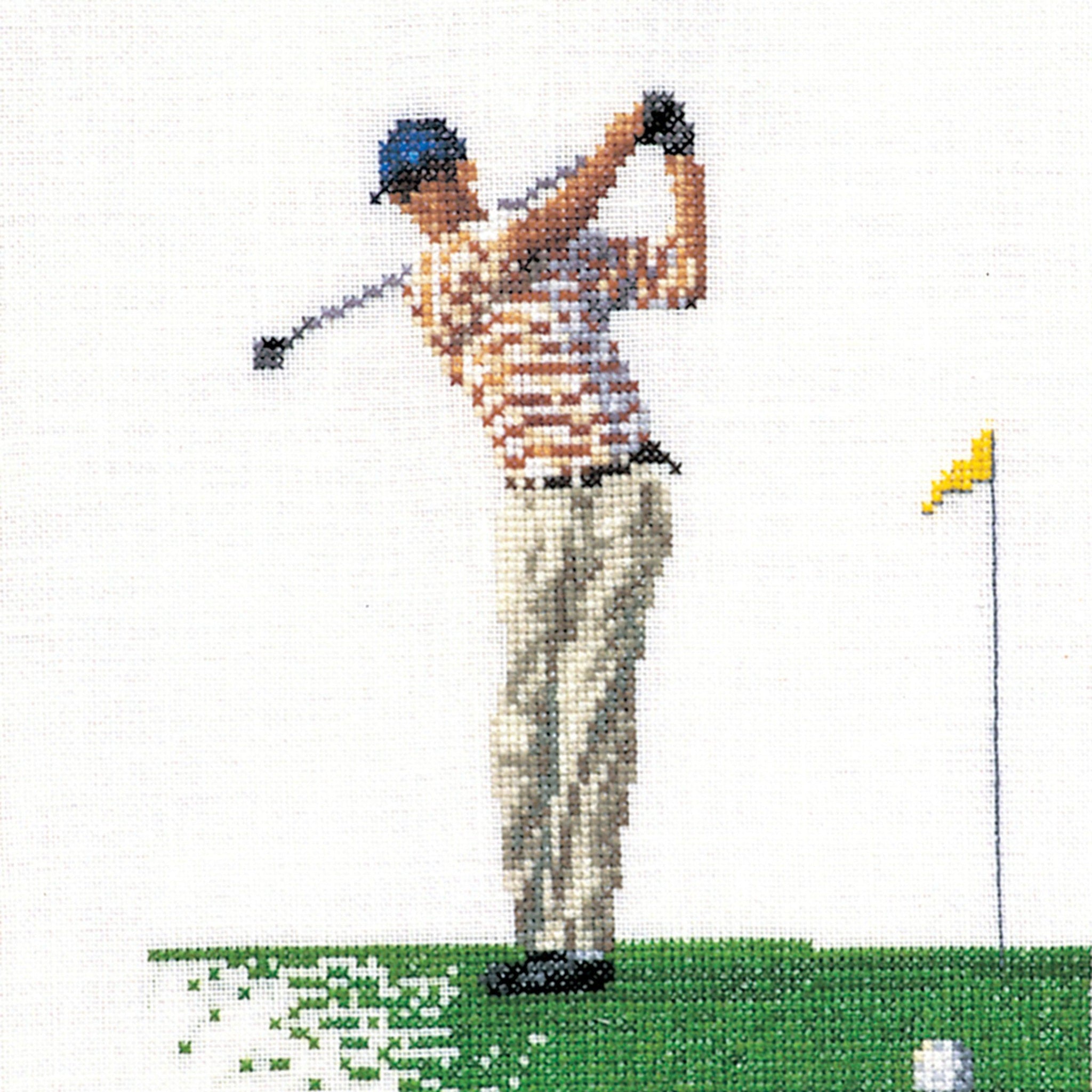 Thea Gouverneur - Counted Cross Stitch Kit - Golf - Aida - 18 count - 3032A - Thea Gouverneur Since 1959