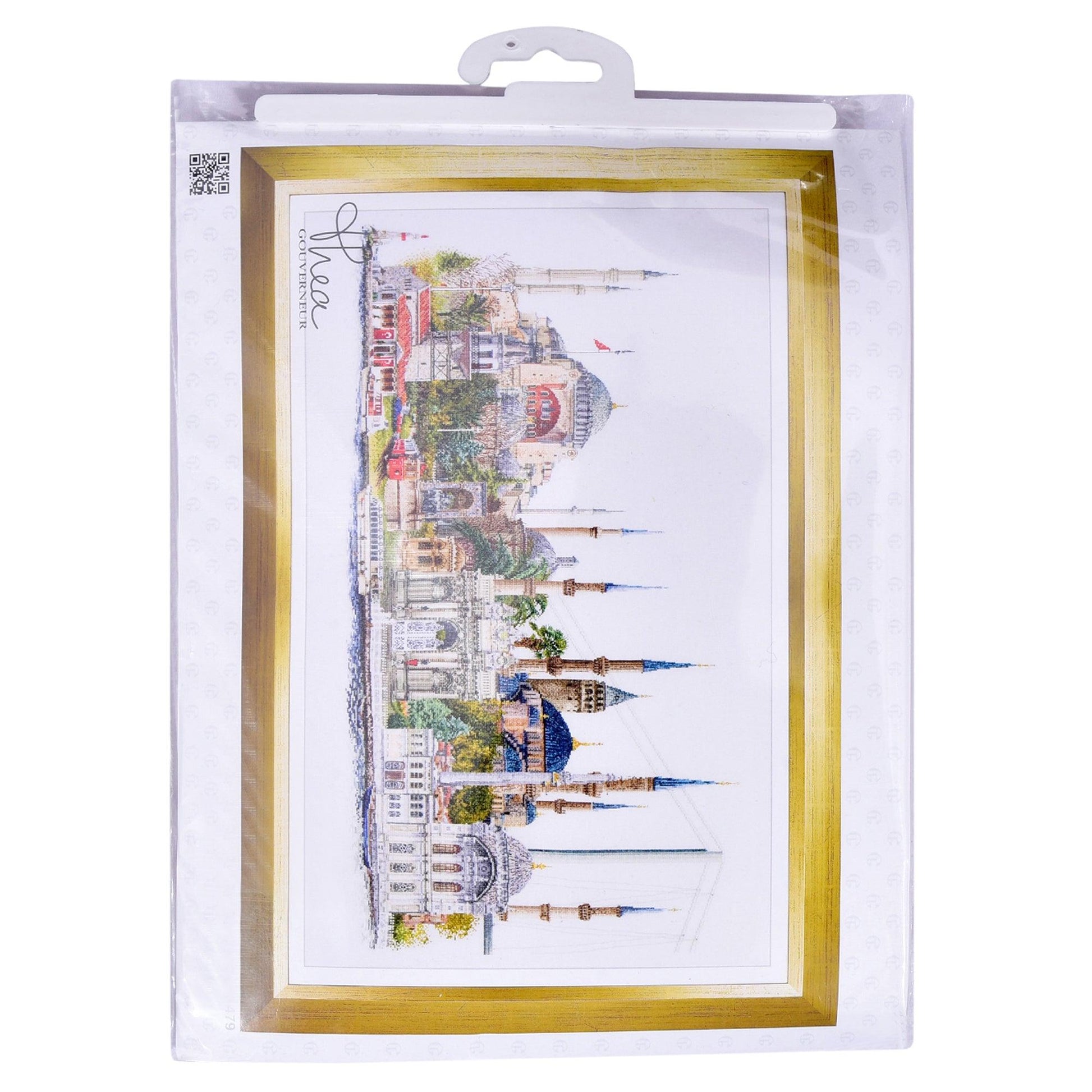 Thea Gouverneur - Counted Cross Stitch Kit - Istanbul - Linen - 36 count - 479 - Thea Gouverneur Since 1959