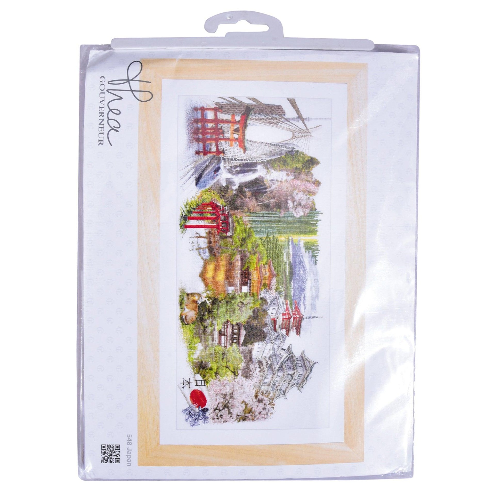 Thea Gouverneur - Counted Cross Stitch Kit - Japan - Aida - 18 count - 548A - Thea Gouverneur Since 1959