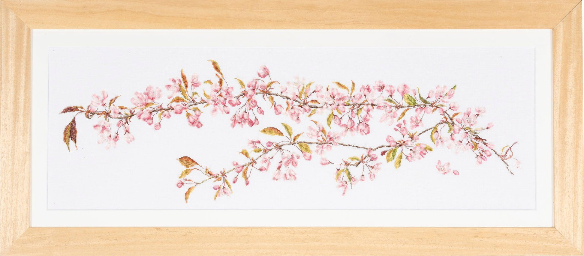 Thea Gouverneur - Counted Cross Stitch Kit - Japanese Blossom - Linen - 36 count - 481 - Thea Gouverneur Since 1959