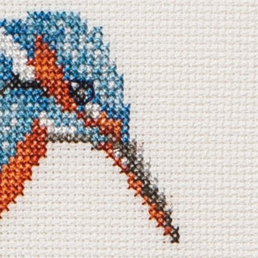 Thea Gouverneur - Counted Cross Stitch Kit - Kingfisher - Aida - 14 count - 574A - Thea Gouverneur Since 1959