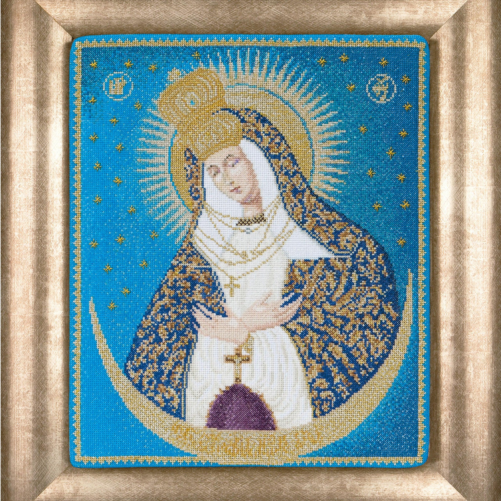 Thea Gouverneur - Counted Cross Stitch Kit - Our Lady of the Gate of Dawn - Aida - 18 count - 530A - Thea Gouverneur Since 1959