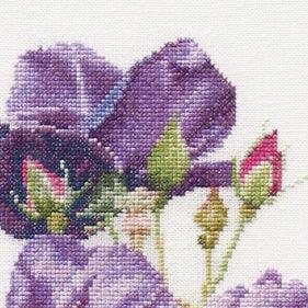 Thea Gouverneur - Counted Cross Stitch Kit - Rapsody in blue - Aida - 18 count - 413A - Thea Gouverneur Since 1959