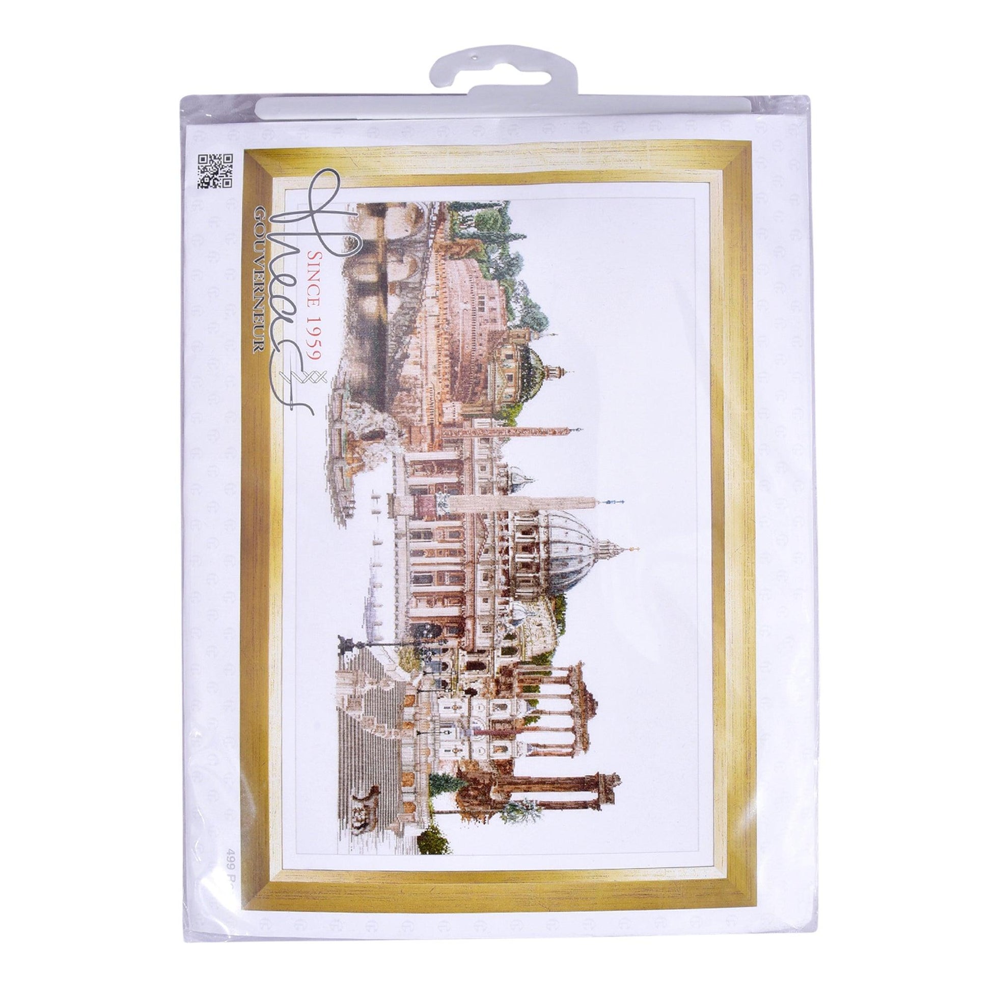 Thea Gouverneur - Counted Cross Stitch Kit - Rome Italy - Aida - 18 count - 499A - Thea Gouverneur Since 1959