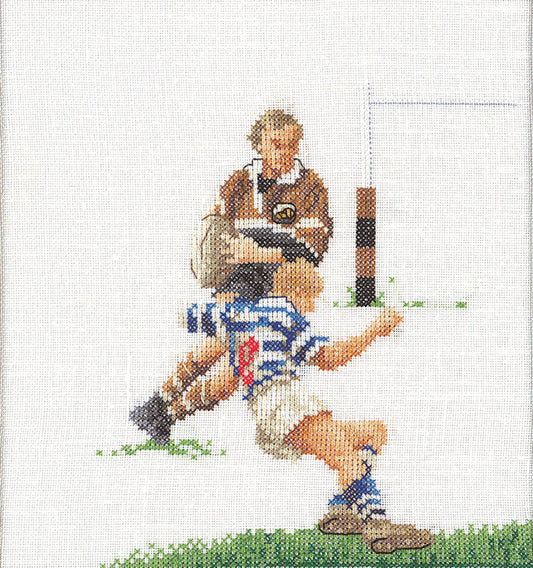 Thea Gouverneur - Counted Cross Stitch Kit - Rugby - Aida - 18 count - 3037A - Thea Gouverneur Since 1959