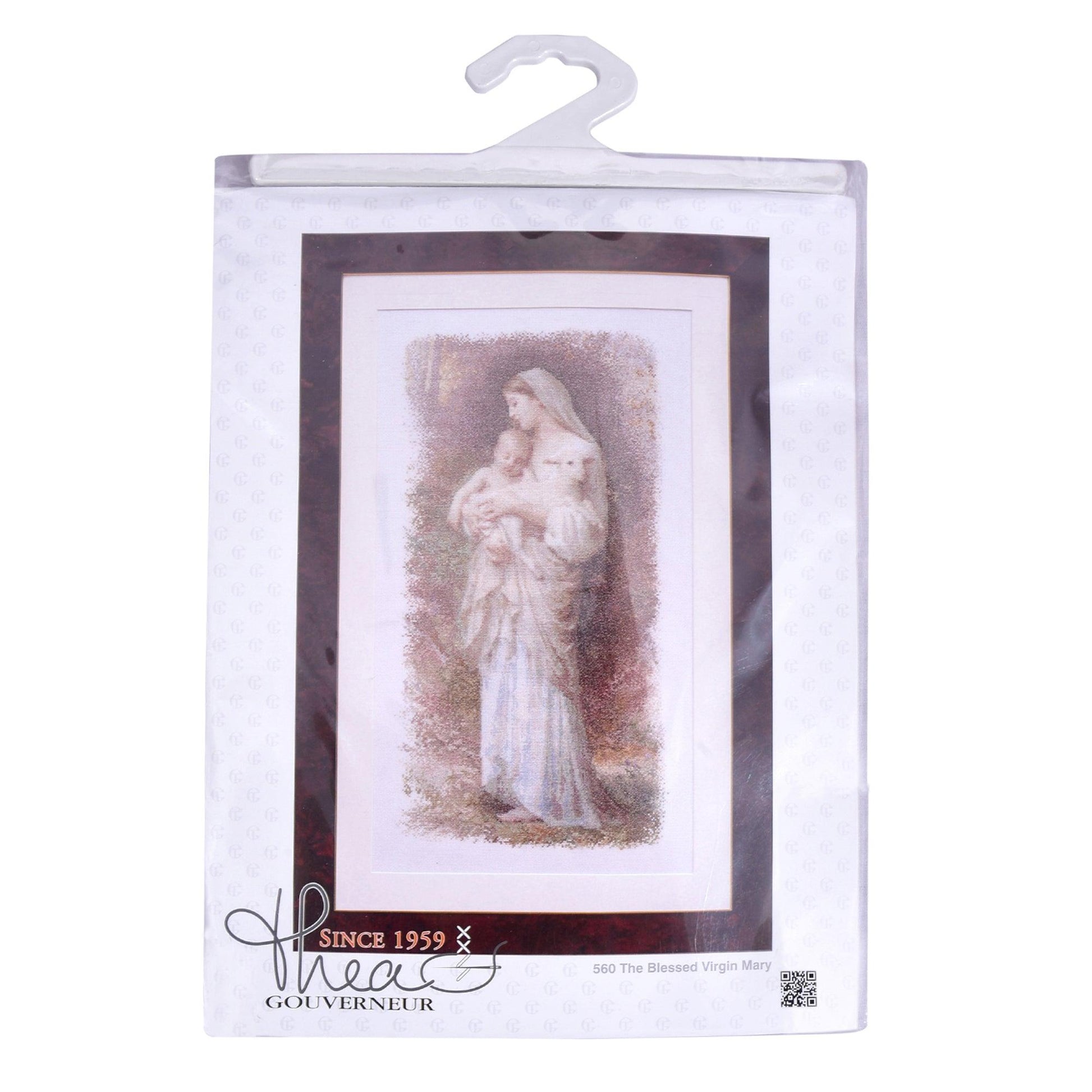 Thea Gouverneur - Counted Cross Stitch Kit - The Blessed Virgin Mary - Aida - 16 count - 560A - Thea Gouverneur Since 1959