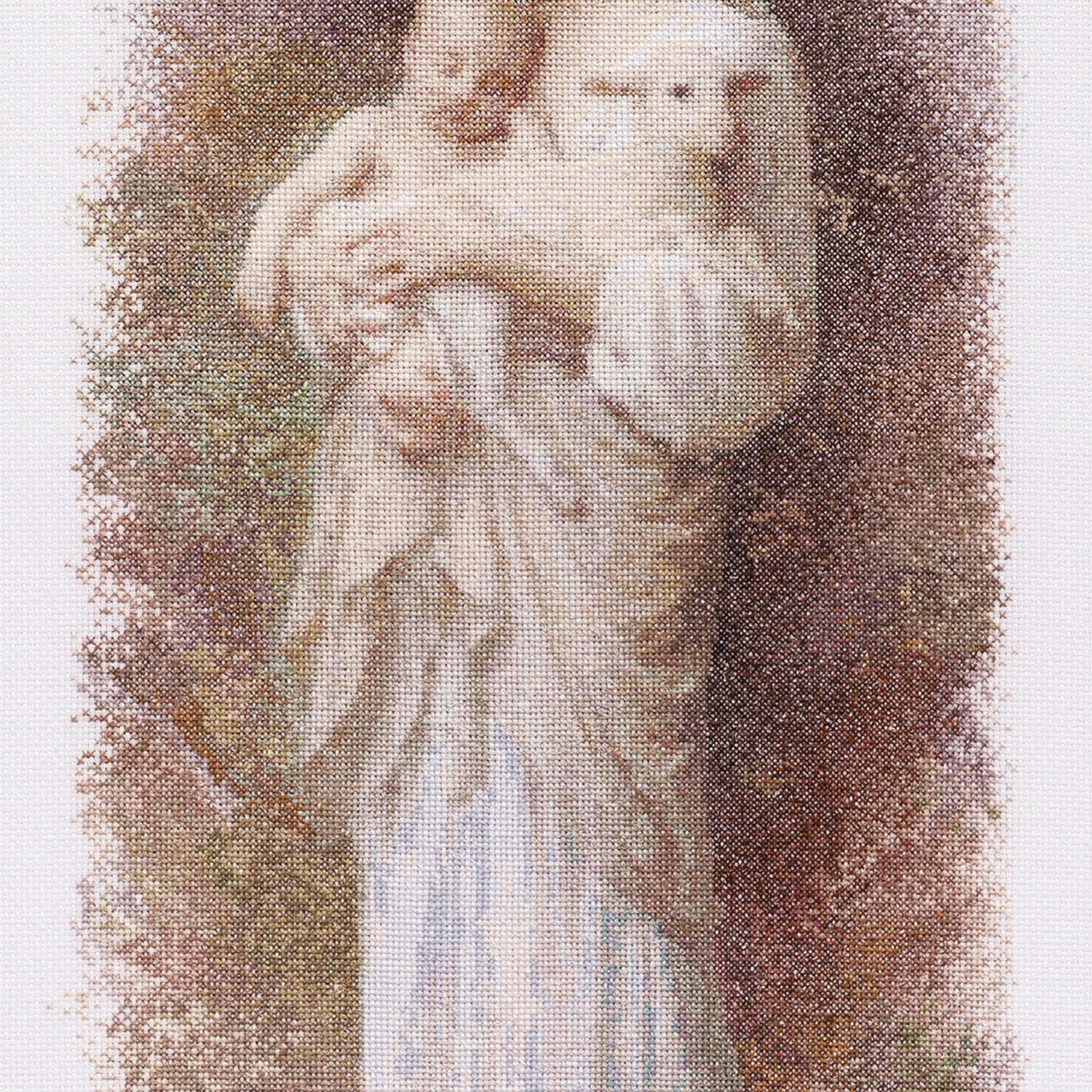 Thea Gouverneur - Counted Cross Stitch Kit - The Blessed Virgin Mary - Linen - 32 count - 560 - Thea Gouverneur Since 1959