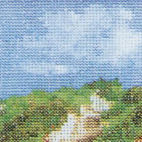 Thea Gouverneur - Counted Cross Stitch Kit - The Seashore - Aida - 16 count - 1052A - Thea Gouverneur Since 1959