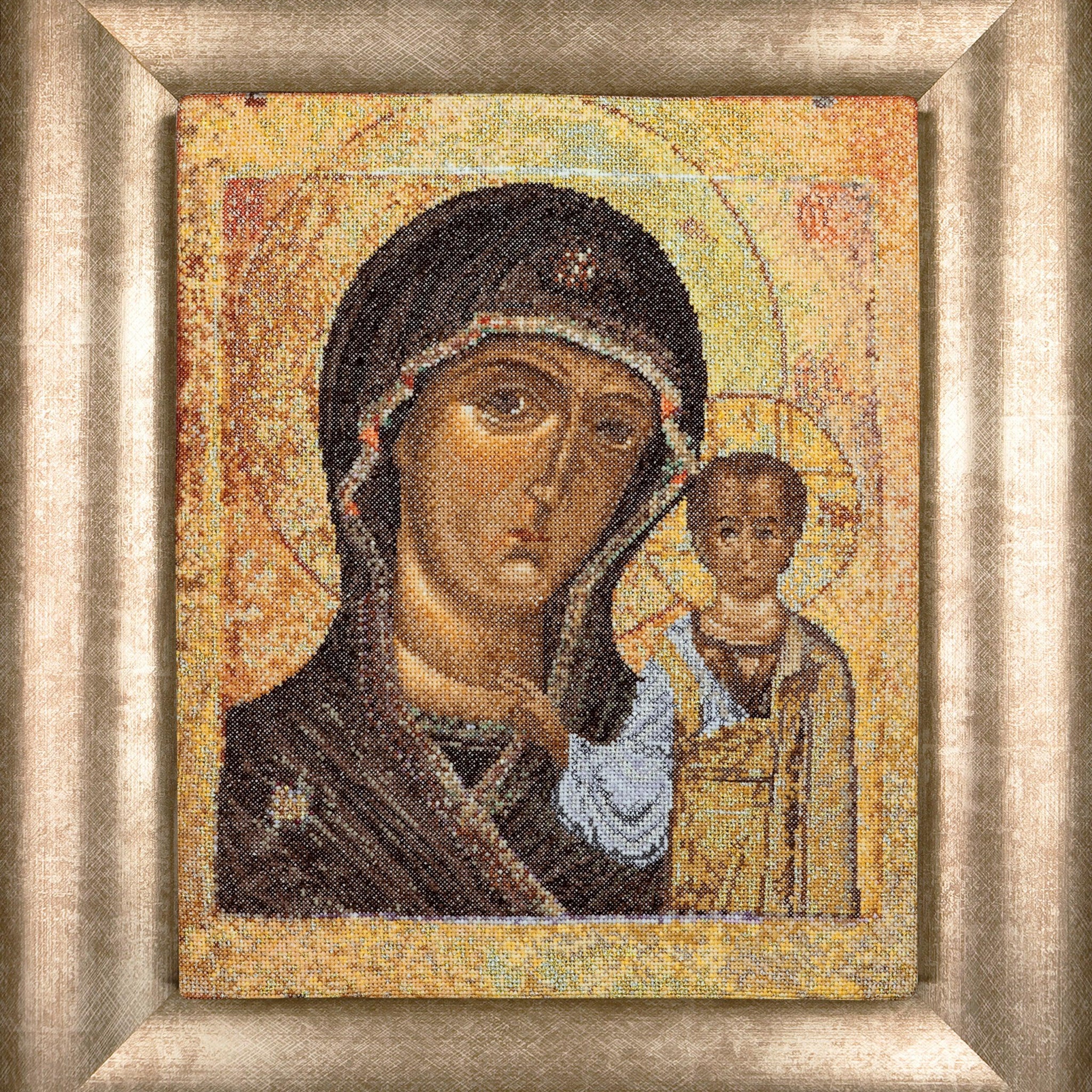 Thea Gouverneur - Counted Cross Stitch Kit - Virgin of Kazan Icon - Aida - 18 count - 477A - Thea Gouverneur Since 1959