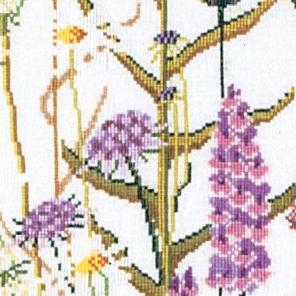 Thea Gouverneur - Counted Cross Stitch Kit - Wild Flowers - Aida - 16 count - 821A - Thea Gouverneur Since 1959